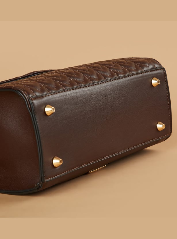 CODE Quilted Handheld Bag
