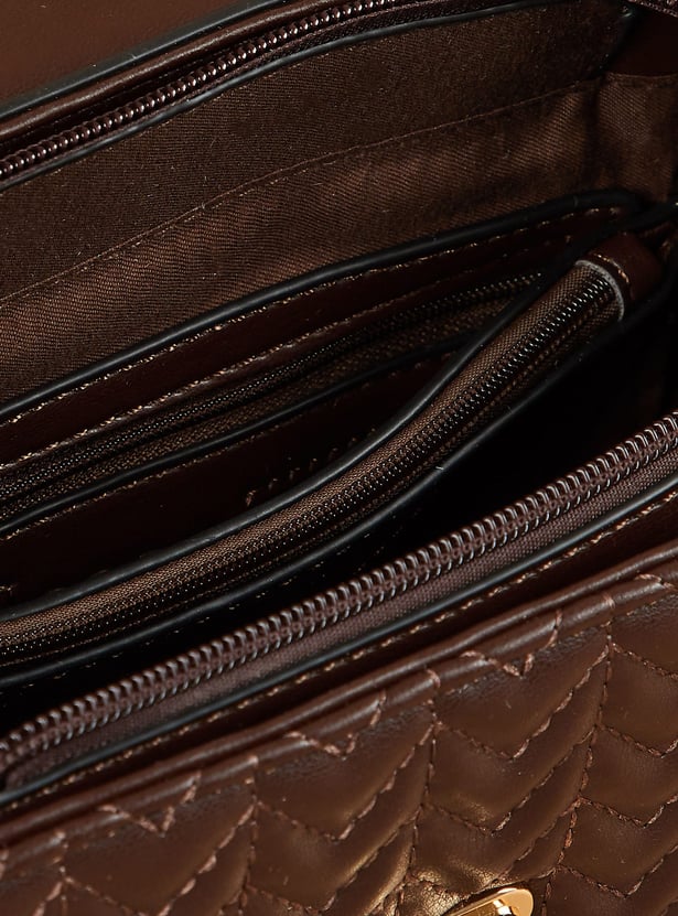 CODE Quilted Handheld Bag
