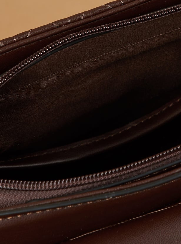 CODE Quilted Handheld Bag