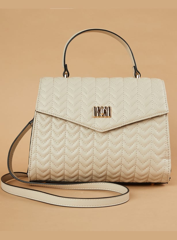 CODE Quilted Handheld Bag