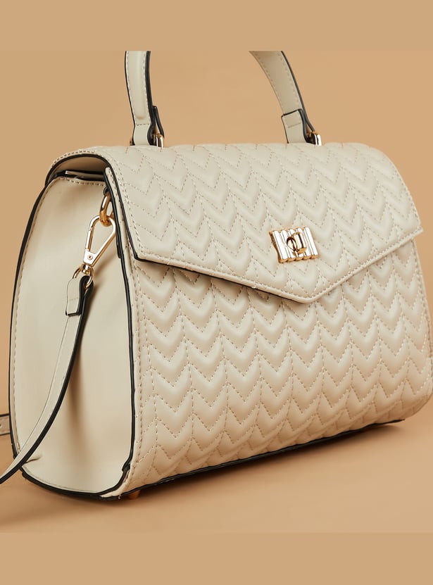 CODE Quilted Handheld Bag