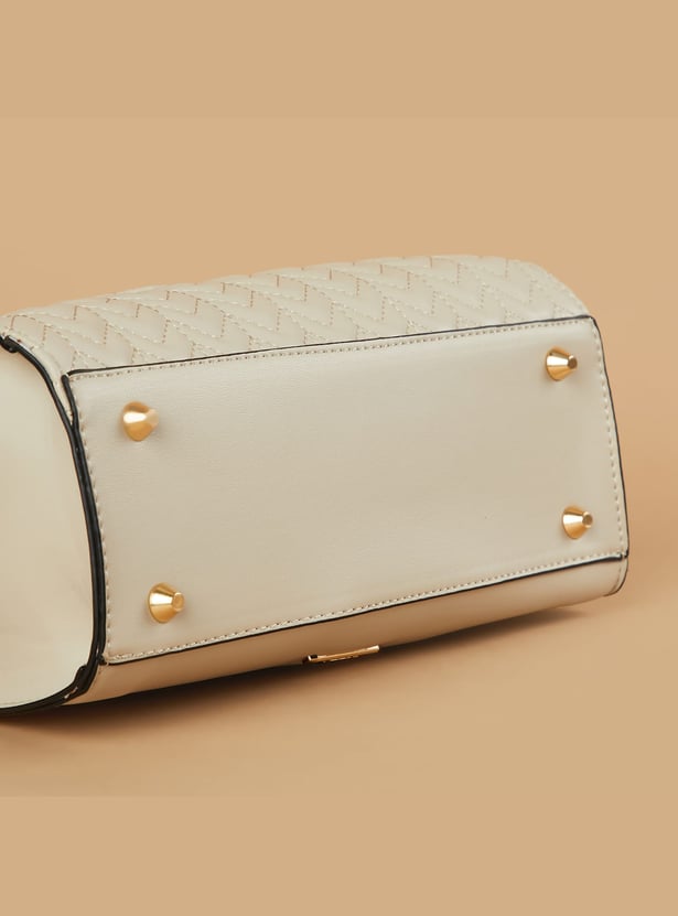 CODE Quilted Handheld Bag
