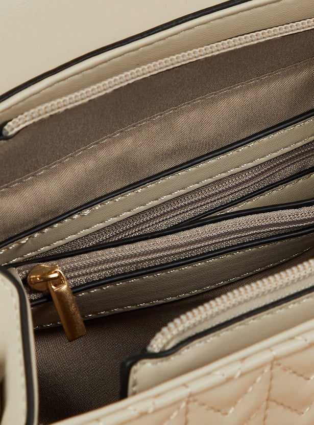 CODE Quilted Handheld Bag