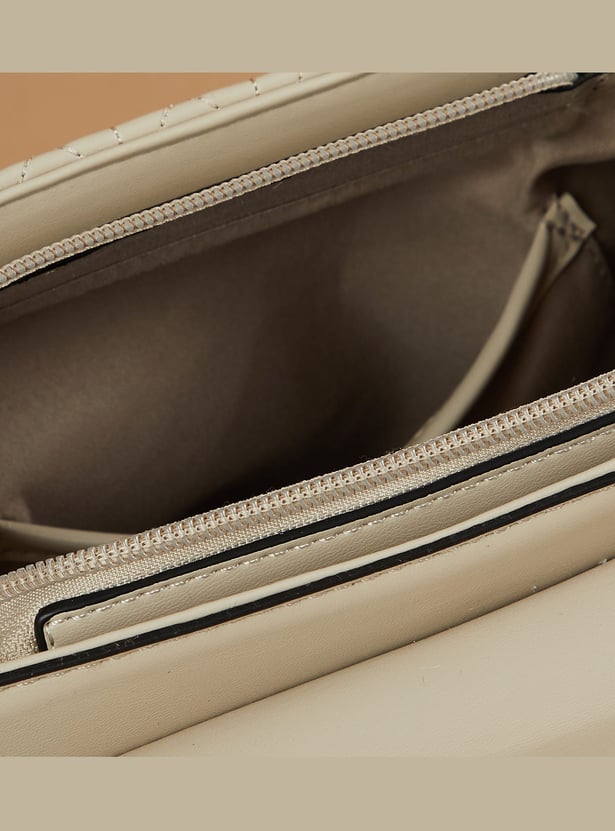 CODE Quilted Handheld Bag