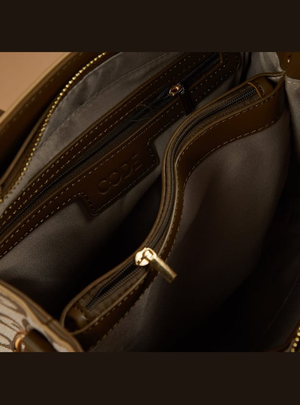 CODE Printed Handheld Bag