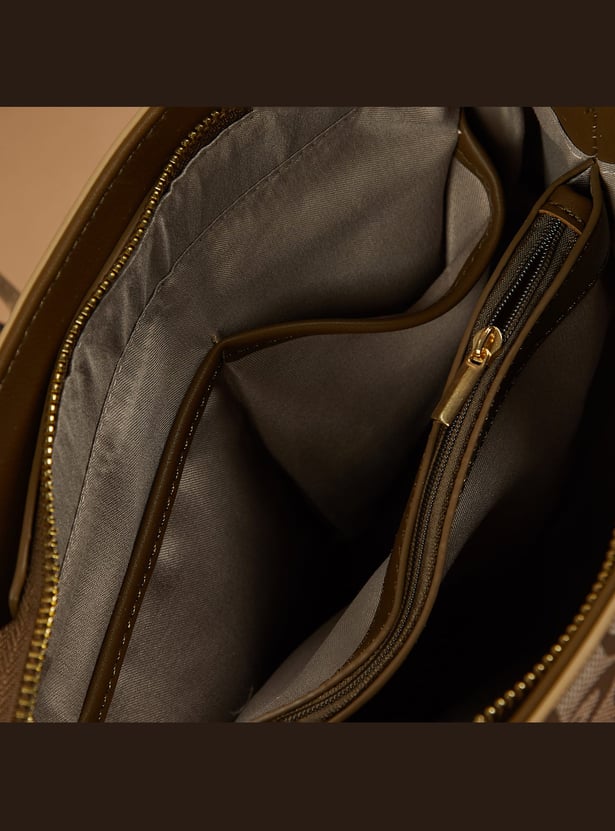 CODE Printed Handheld Bag