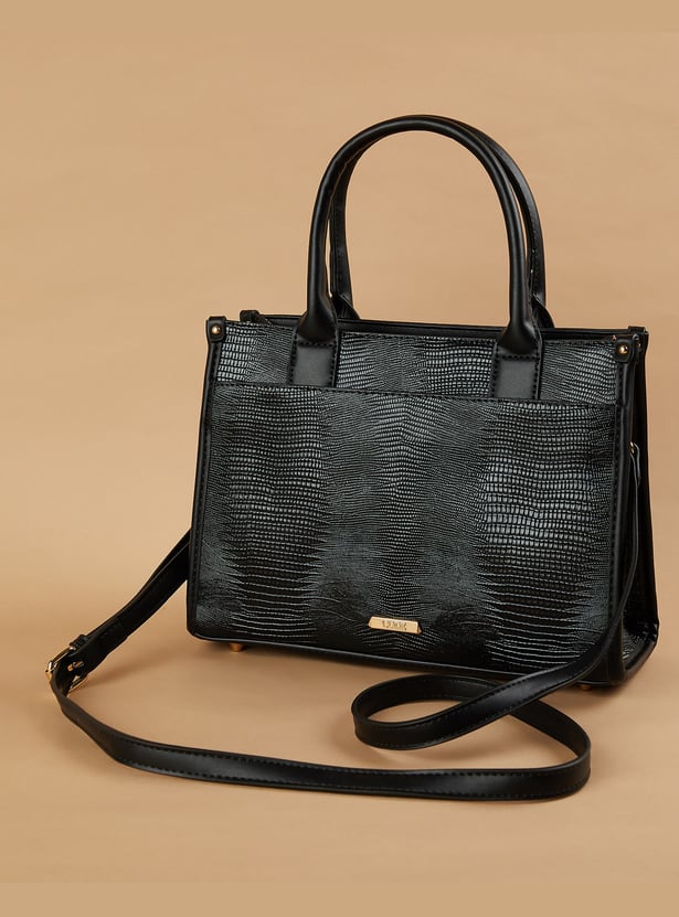 CODE Embossed Handheld Bag