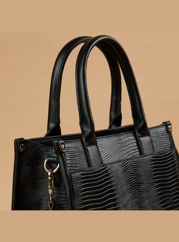 CODE Embossed Handheld Bag