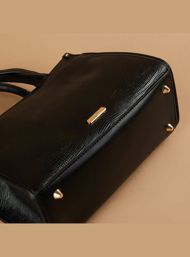 CODE Embossed Handheld Bag
