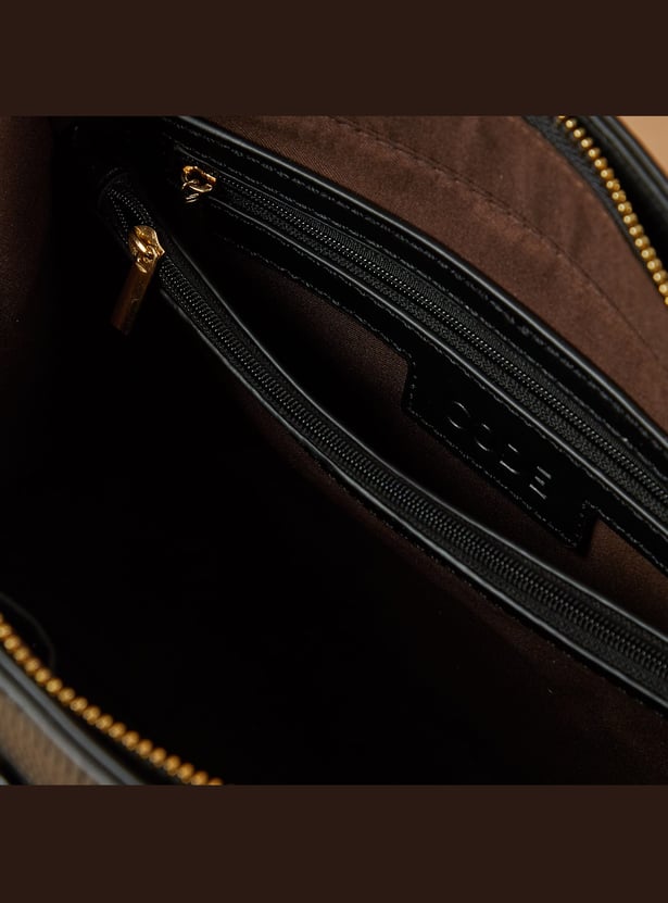 CODE Embossed Handheld Bag