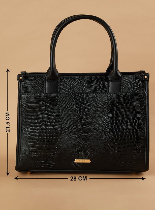 CODE Embossed Handheld Bag