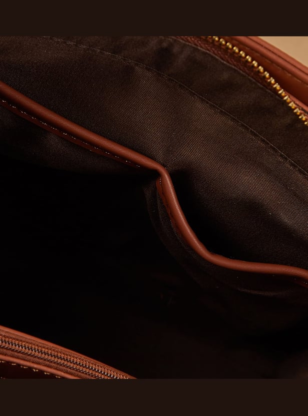 CODE Embossed Handheld Bag
