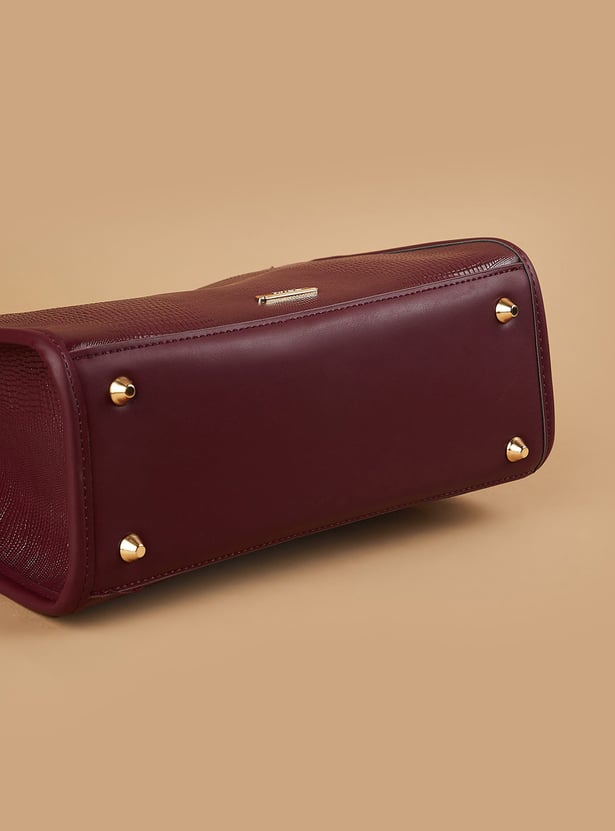 CODE Embossed Handheld Bag