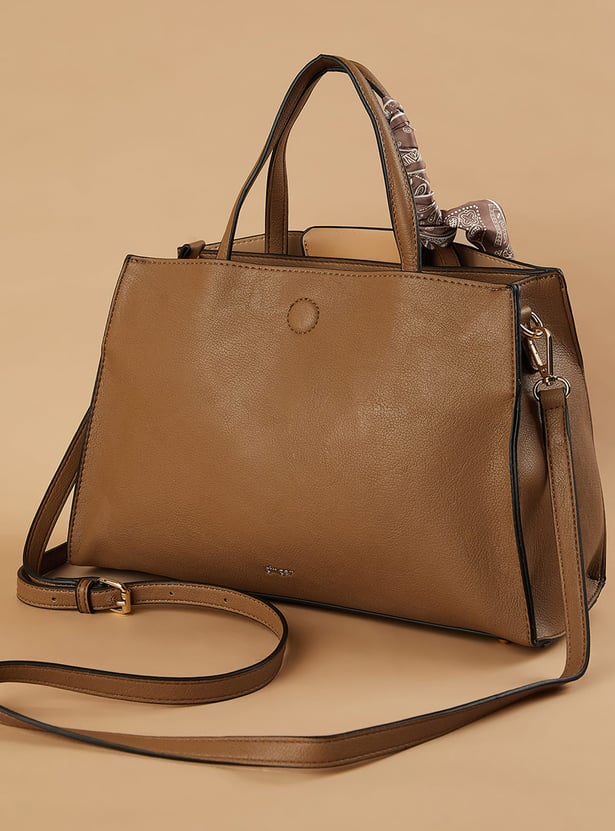 GINGER Solid Handheld Bag