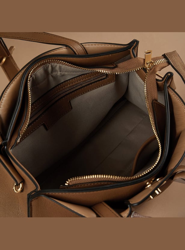 GINGER Solid Handheld Bag