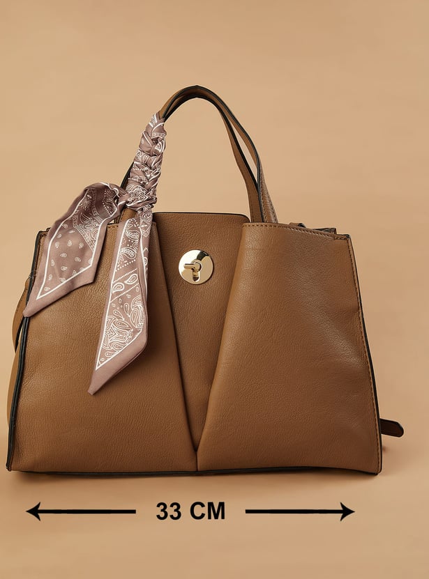 GINGER Solid Handheld Bag