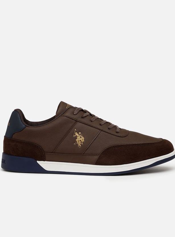 US POLO ASSN Solid Lace-Ups Shoes