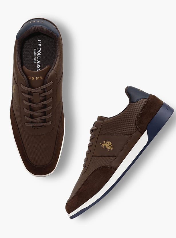 US POLO ASSN Solid Lace-Ups Shoes
