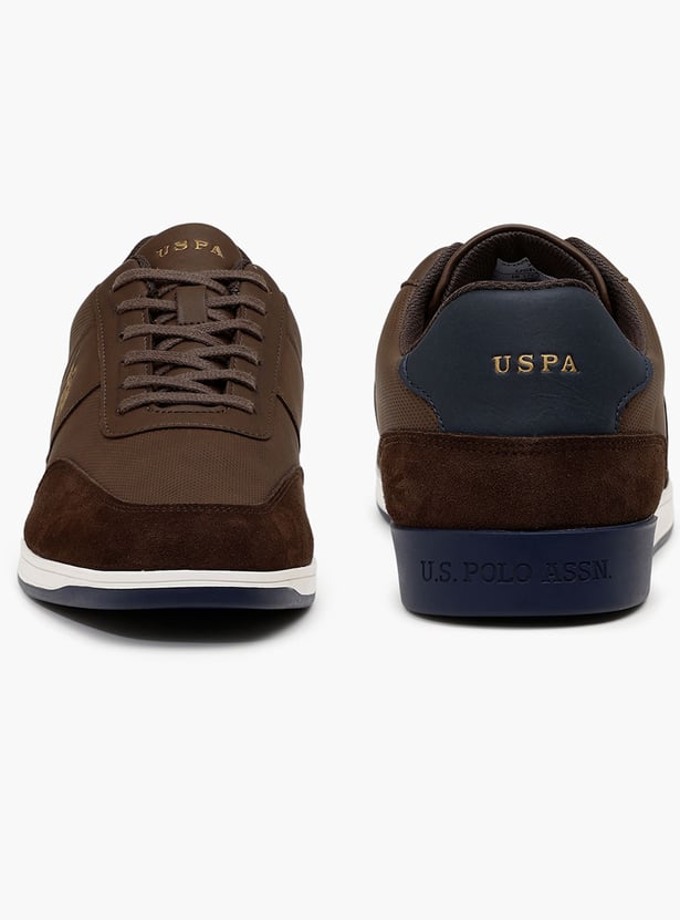 US POLO ASSN Solid Lace-Ups Shoes