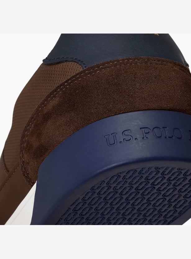 US POLO ASSN Solid Lace-Ups Shoes