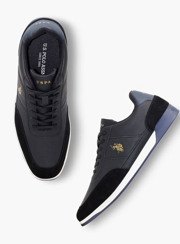 US POLO ASSN Panelled Lace-Ups Shoes