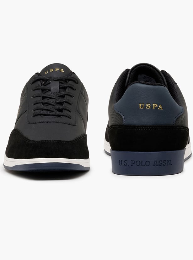 US POLO ASSN Panelled Lace-Ups Shoes