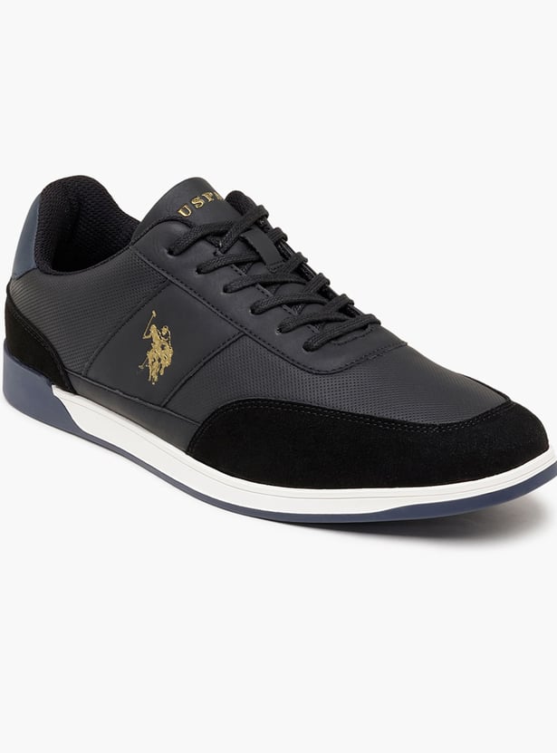 US POLO ASSN Panelled Lace-Ups Shoes