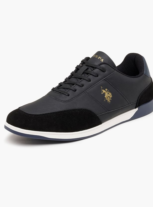 US POLO ASSN Panelled Lace-Ups Shoes