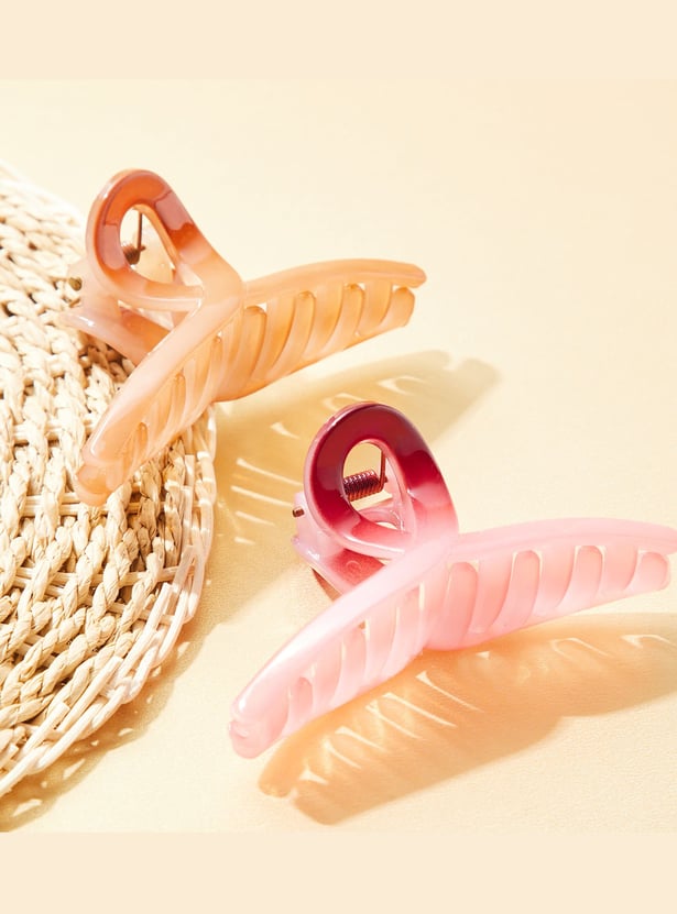 FAME FOREVER Ombre Claw Hair Clip - Pack of 2