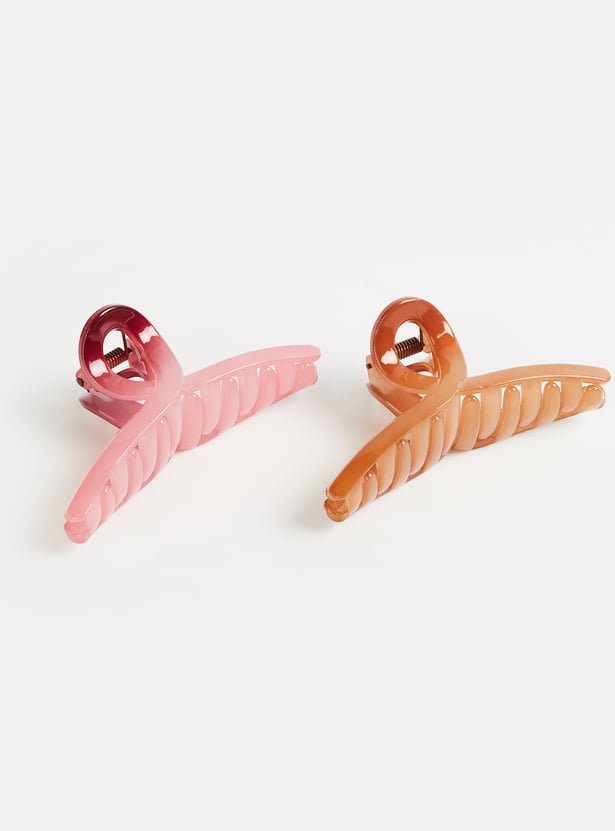FAME FOREVER Ombre Claw Hair Clip - Pack of 2