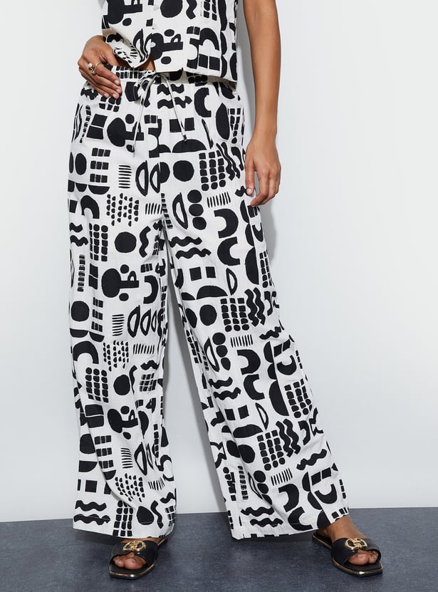 GINGER Printed Trousers