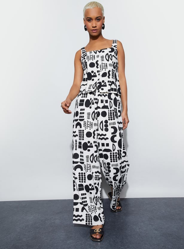 GINGER Printed Trousers