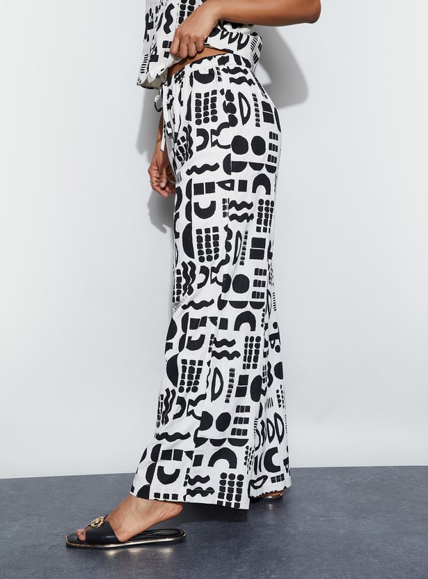 GINGER Printed Trousers
