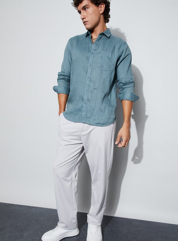 CODE Solid Regular Fit Shirt