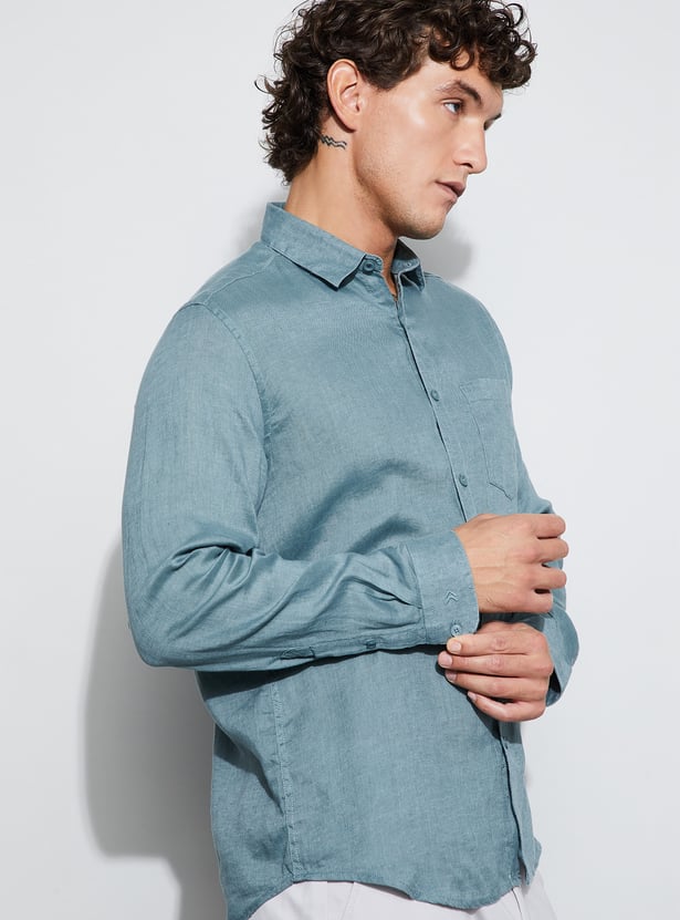 CODE Solid Regular Fit Shirt