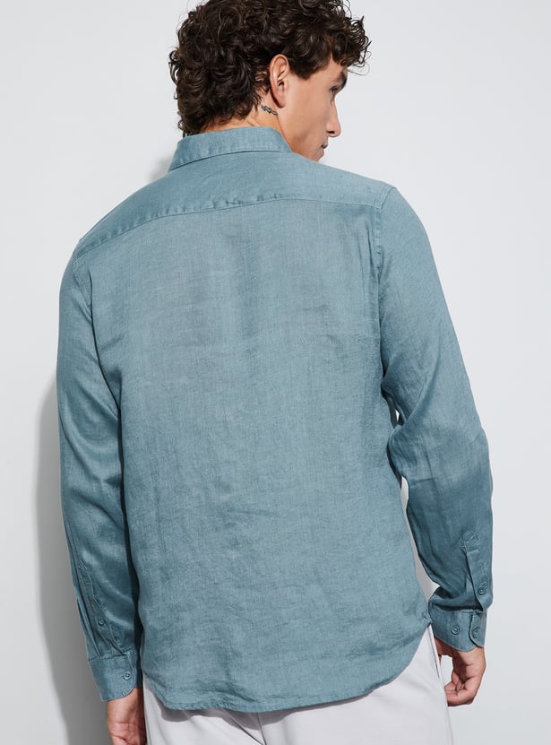 CODE Solid Regular Fit Shirt