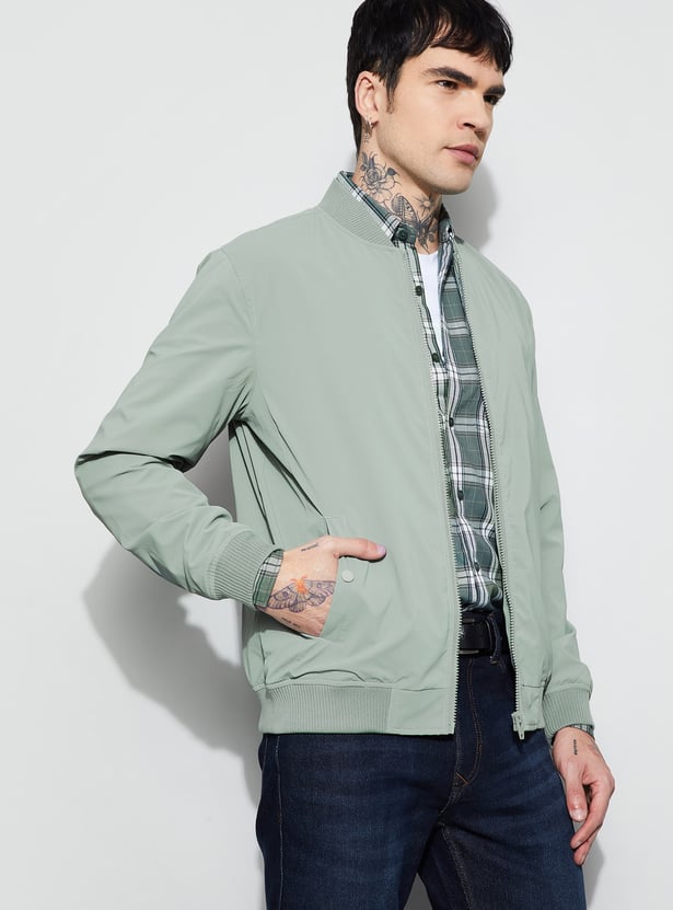 FAME FOREVER Solid Bomber Jacket