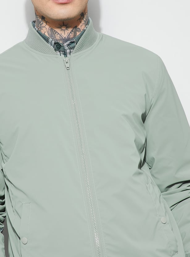 FAME FOREVER Solid Bomber Jacket