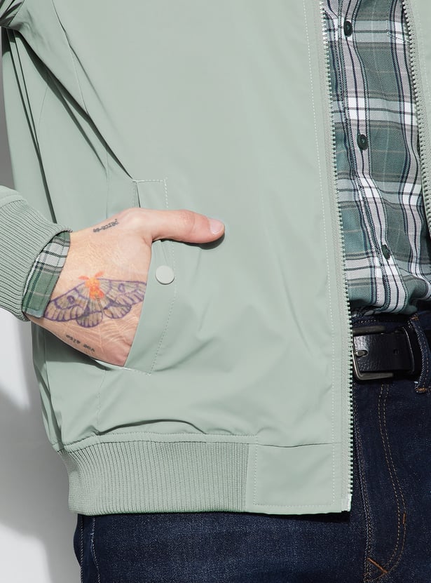 FAME FOREVER Solid Bomber Jacket