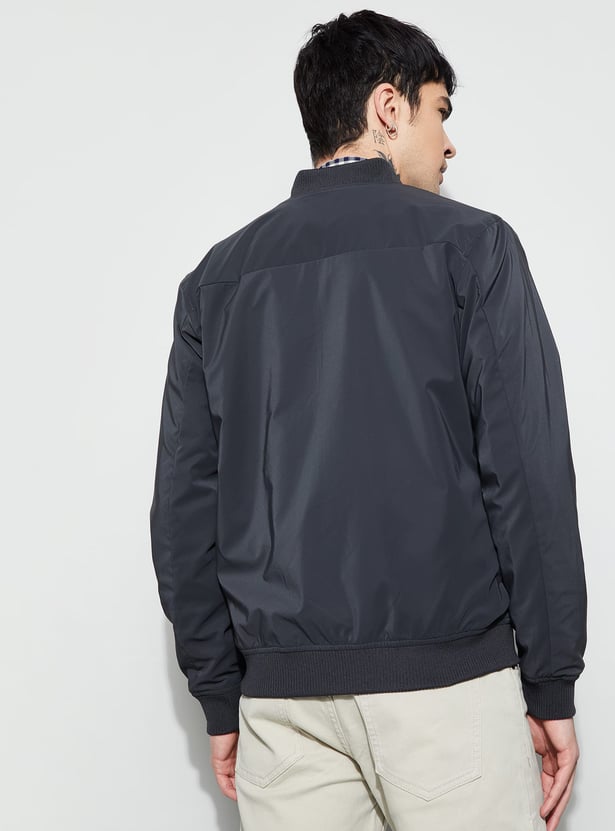 FAME FOREVER Solid Bomber Jacket