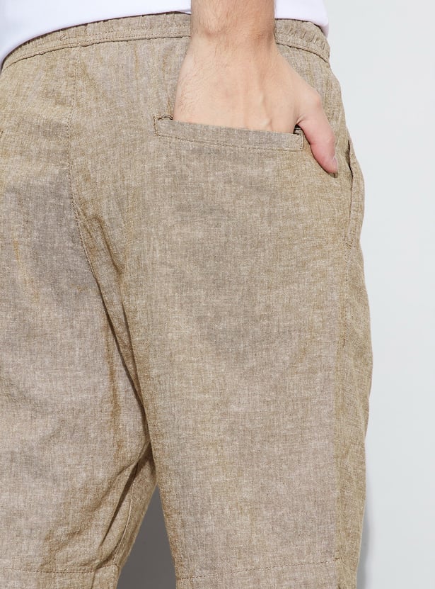 FAME FOREVER Solid Regular Shorts
