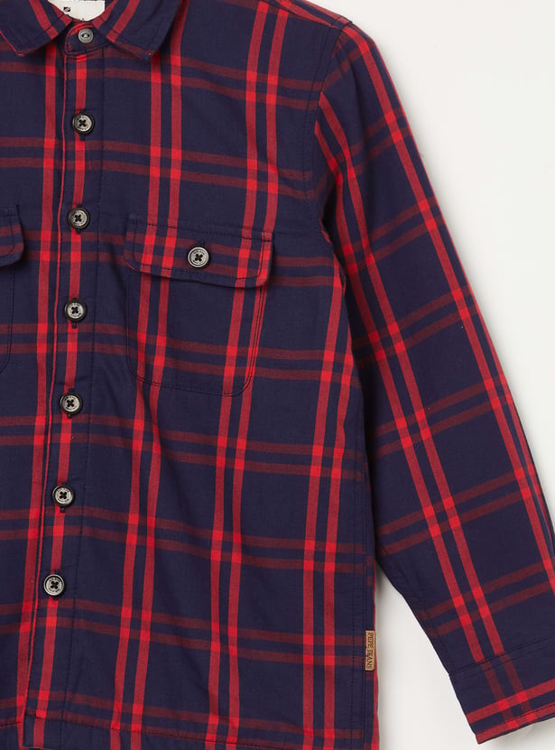 PEPE JEANS Boys Checked Shirt