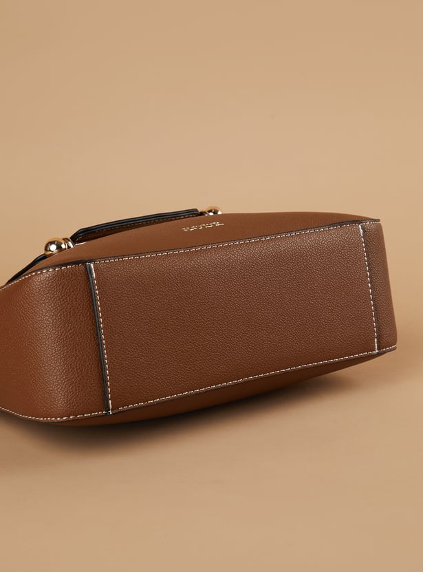 CODE Textured Shoulder Bag