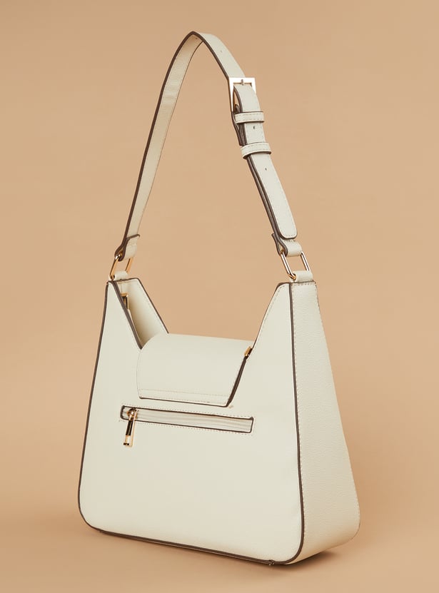 CODE Textured Shoulder Bag