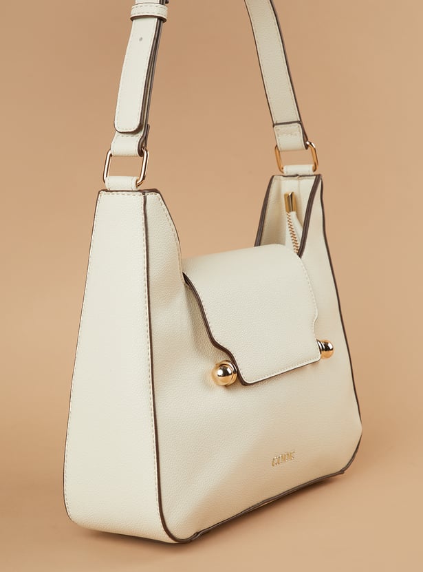 CODE Textured Shoulder Bag