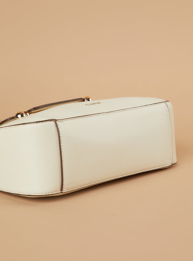 CODE Textured Shoulder Bag