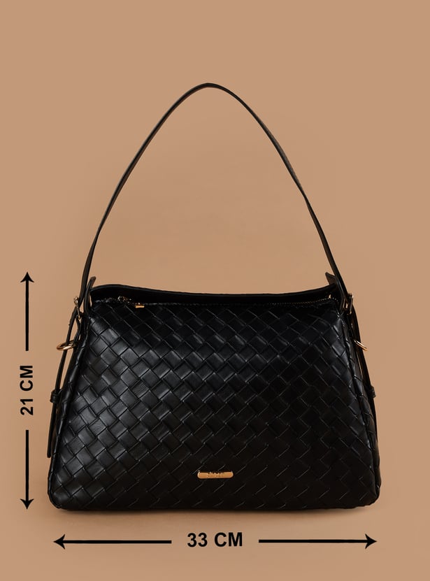 GINGER Textured Shoulder Bag