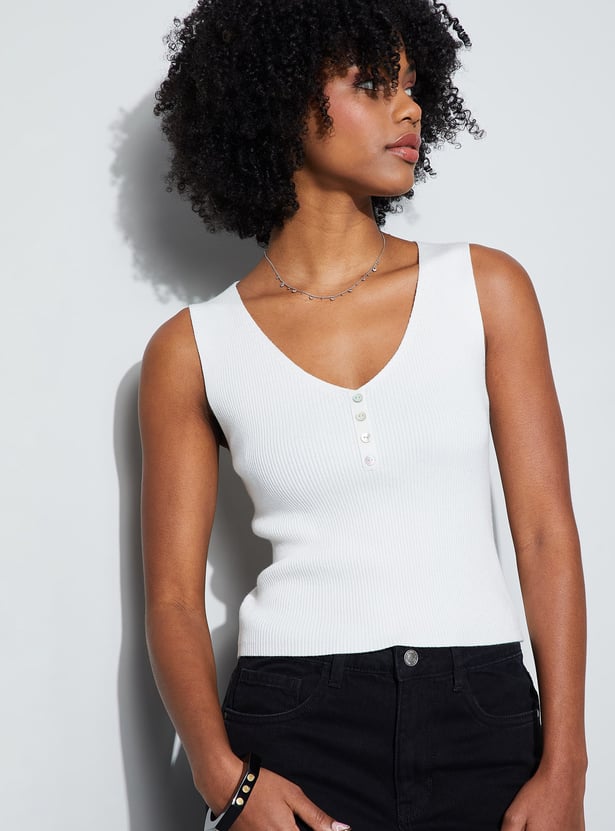 GINGER Ribbed Top