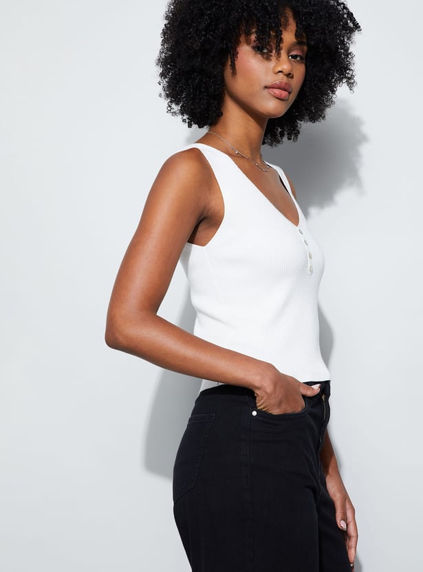 GINGER Ribbed Top