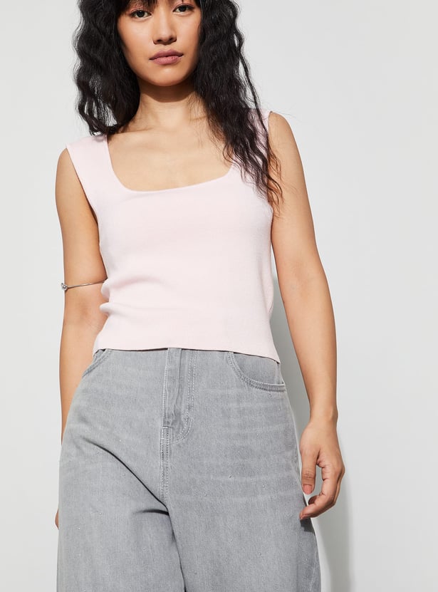GINGER Knit Sleeveless Top